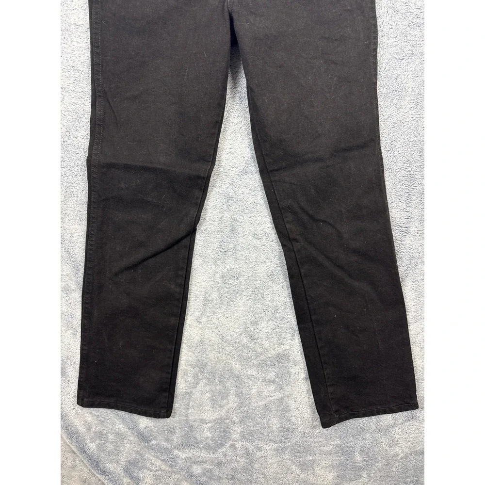 Wrangler Mens 30x30 Black Cowboy Cut Slim Fit Jeans 936WBK Western Denim Pant